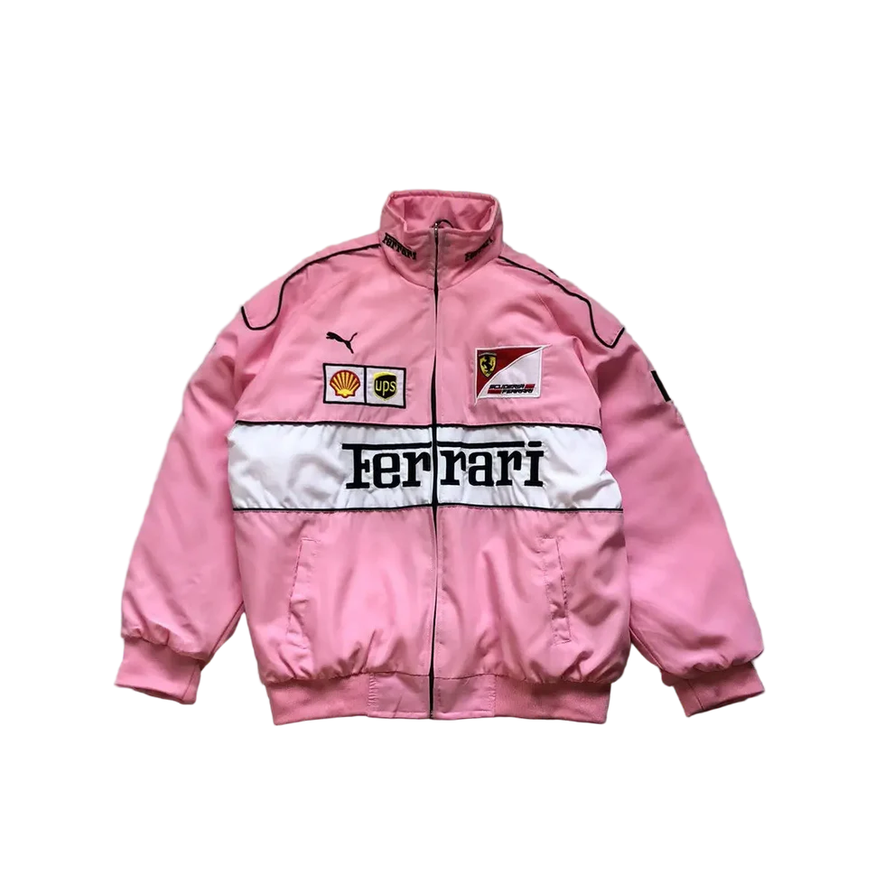 Ferrari pink vintage jacket